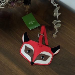 Kate Spade Blaze a Trail Fox Luggage Tag